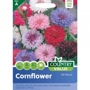 Mr.Fothergill's Cornflower Tall Mixed