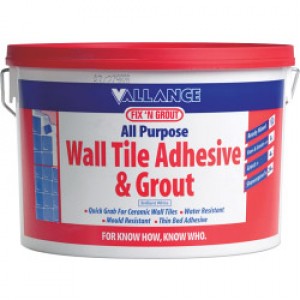 Bartoline Fix'n Grout All Purpose Wall Tile Adhesive & Grout - White