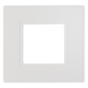 Dencon White Finger Plates for Flush Wall Switches