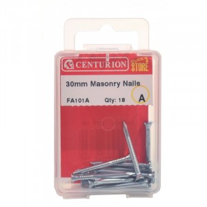 Centurion Masonry Nails 30mm Pack of 18