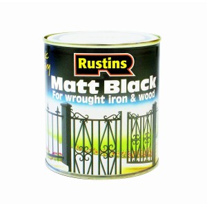 Rustins Matt Black Paint