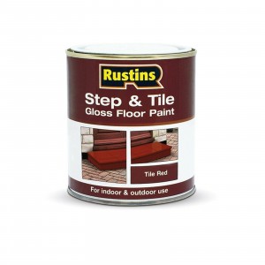 Rustins Quick Drying Step Tile Red