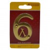 Centurion Door Numeral Brass 3"