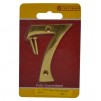 Centurion Door Numeral Brass 3"