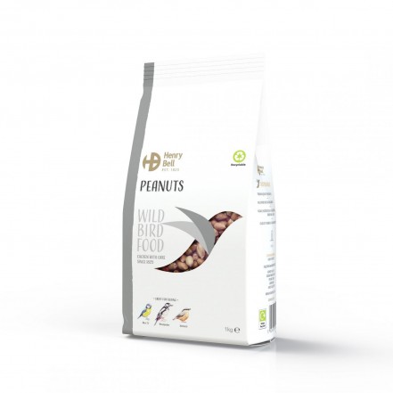 Henry Bell Wild Bird Food - Peanuts 1kg