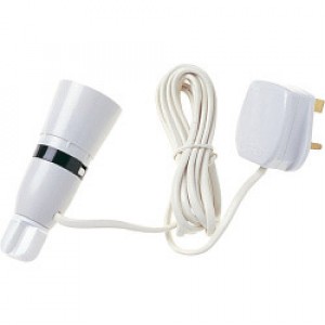 Dencon Switched Bottle Lamp Adaptor, Flex and Plug to BSEN/IEC60598