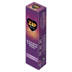 Zip Traditional Grate Polish Black