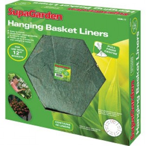 SupaGarden Hanging Basket Liners