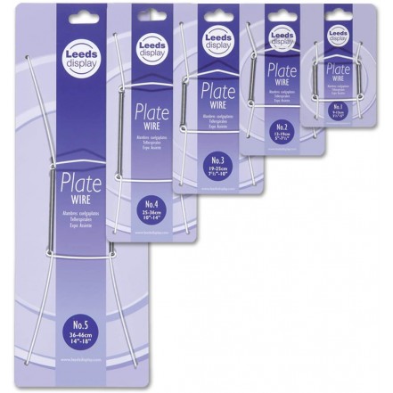 Leeds Display Plate Wire 10"-14"