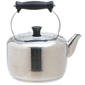 KitchenCraft MasterClass Farmhouse Kettle Stainless Steel 2 Litre/3.5Pts