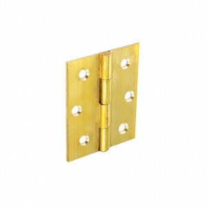 Securit Brass Butt Hinges Self Colour (Pair)