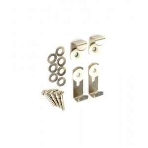 Securit Mirror Brackets Adjustable Nickel Plated