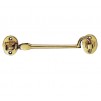 Securit Brass Cabin Hook Silent Type Polished Brass