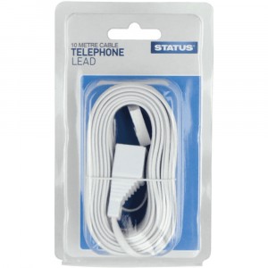 Status Telephone Extension Lead 10 Metre