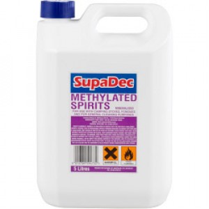 SupaDec Mineralised Methylated Spirits 5 Litre
