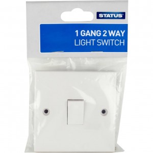 Status Light Switch 1-Gang 2-Way 10 Amp