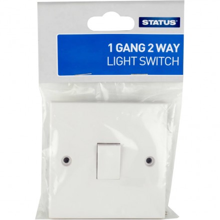 Status Light Switch 1-Gang 2-Way 10 Amp