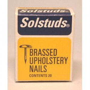 Challenge Upholstery Nails - Brassed (Box Pack)