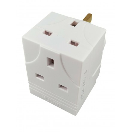 Status Adaptor 3 Way Fused 13 Amp