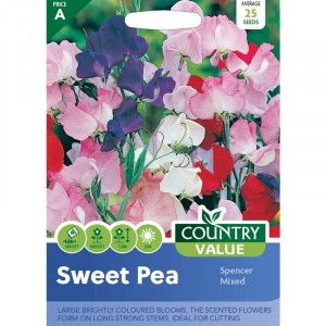 Mr.Fothergill's Sweet Pea Spencer Mixed