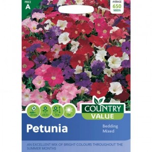 Mr.Fothergill's Petunia Dwarf Bedding Mixed