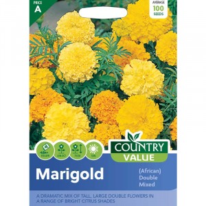 Mr.Fothergill's Marigold (African) Double Mixed