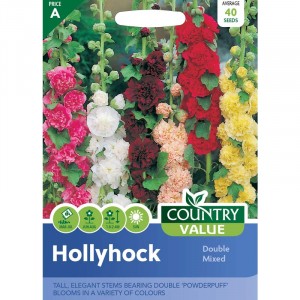Mr.Fothergill's Hollyhock Double Mixed