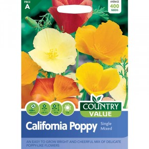 Mr.Fothergill's Californian Poppy Single Mixed