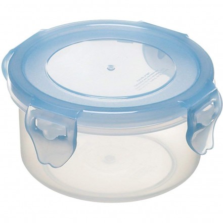 KitchenCraft Round Storage Container Plastic 240ml 9 x 12 x 16cm