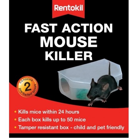 Rentokil Fast Action Mouse Killer