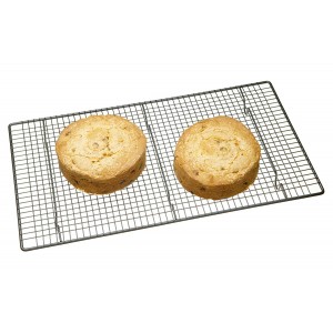 KitchenCraft MasterClass Non Stick Cake Cooling Rack Steel 46 x 26 x 16cm