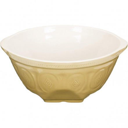 KitchenCraft Home Made Traditional Stoneware Mixing Bowl 31 cm