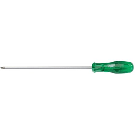 Draper Expert No.1 x 250mm Pozidriv-Type Long Engineers Screwdriver