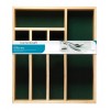 KitchenCraft Cutlery Tray with 5 Sections Wood Brown 31 x 36 x 5cm