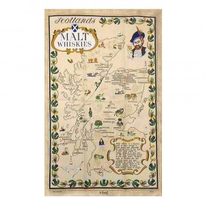 Tea Towel Malt Whisky