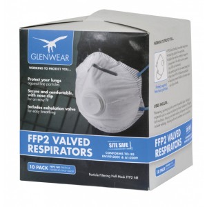 Glenwear FFP2 Valved Respirator