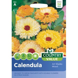 Mr.Fothergill's Calendula Art Shades Mixed