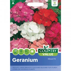 Mr.Fothergill's Geranium Mixed F2