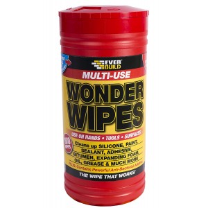 Everbuild Wonder Wipes Cleaning Wipes Pack 100