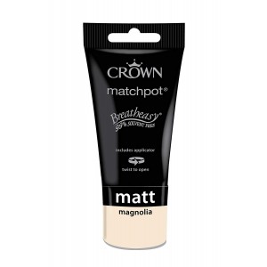 Crown Matchpot Matt Tester 40ml Magnolia