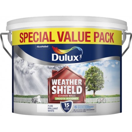Dulux Weathershield Smooth Masonry Paint 7.5L
