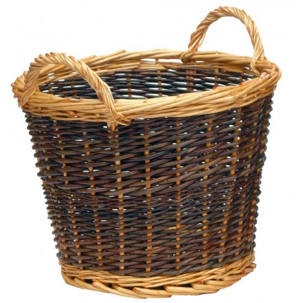 Manor Log Basket Duo Tone - Small