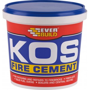 Everbuild XL Fire Cement 500g Black