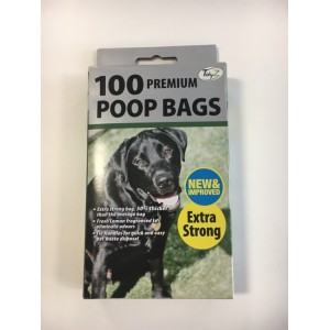 TidyZ Premium Poop Bags Pack 100