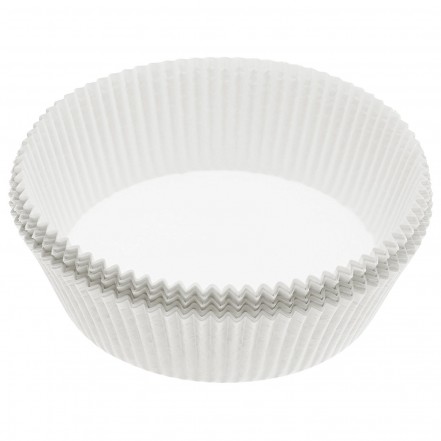 KitchenCraft Non-Stick Round Paper Cake Tin Liners 20cm (Pack of 40)