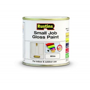 Rustins Small Job Gloss Paint 250ml White