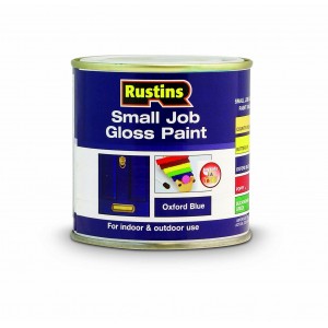 Rustins Small Job Gloss Paint 250ml Blue