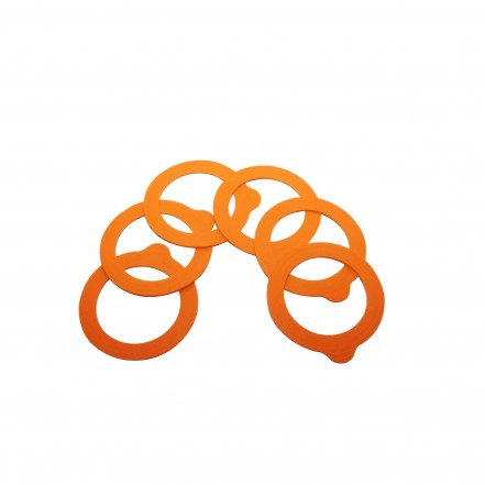 Kilner Replacement Rubber Seals - Orange