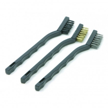 Lynwood Mini Nylon Wire Brush Set 3 Pieces