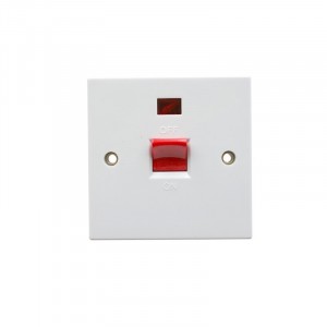 Status Double Pole Switch 1-Gang 45 Amp